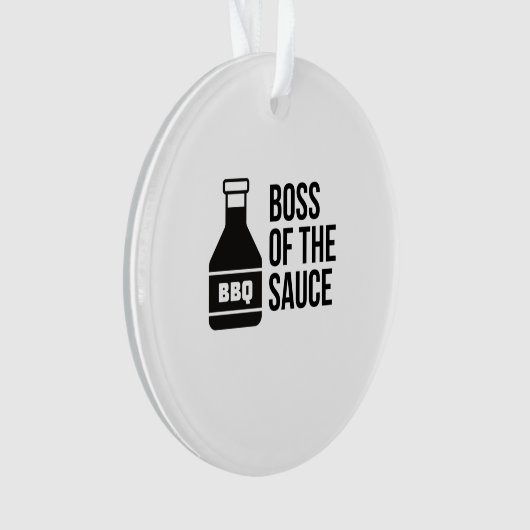 BRUTO VAN DE BBQ SAUCE ORNAMENT (voorkant)
