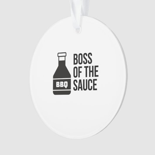 BRUTO VAN DE BBQ SAUCE ORNAMENT (voorkant)
