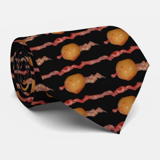 Brutofoto van plexivorm NF Stropdas (Opgerold)