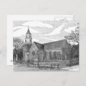 Bruton Parish Church, Williamsburg Briefkaart (Voorkant / Achterkant)