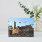 Bruton Parish Church, Williamsburg Briefkaart (Staand voorkant)