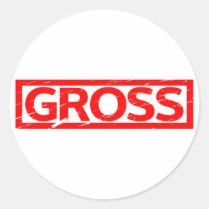 Brutostempel Ronde Sticker