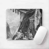 Brutus en Cassius in Brutus's Tent Muismat (Met muis)