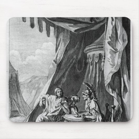 Brutus en Cassius in Brutus's Tent Muismat (Voorkant)