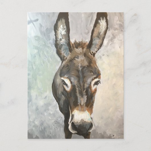 Brutus Miniature Donkey Post Card Briefkaart (Voorkant)