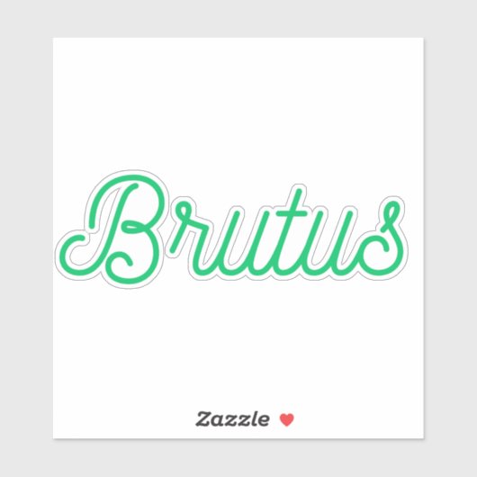 Brutus Sticker (Vel)