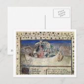 Brutus the Trojan sets Sail for Britain, van 'The Briefkaart (Voorkant / Achterkant)