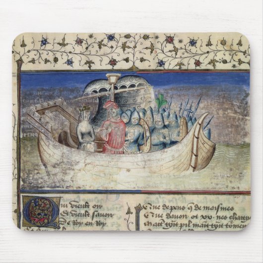 Brutus the Trojan sets Sail for Britain, van 'The Muismat (Voorkant)