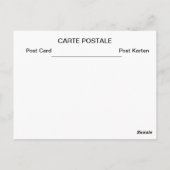 Bruxelles, België Theater Royal Briefkaart (Achterkant)