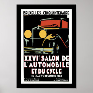 Bruxelles Cinquantenaire Poster