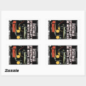 Bruxelles Cinquantenaire Rechthoekige Sticker (Vel)