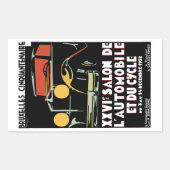 Bruxelles Cinquantenaire Rechthoekige Sticker (Voorkant)