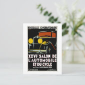 Bruxelles Cinquantenaire XXVI Salon de L'Autos Briefkaart (Staand voorkant)