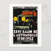 Bruxelles Cinquantenaire XXVI Salon de L'Autos Briefkaart (Voorkant)