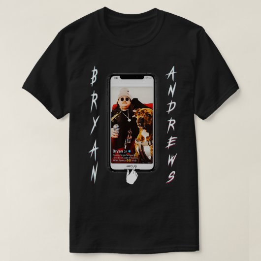 Bryan Andrews T-shirt (Design voorkant)