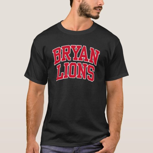 Bryan College Leeuwen 01 T-shirt (Voorkant)