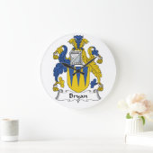 Bryan Family Crest Grote Klok (Huis)