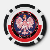Bryan Round Poland Texan Poker Chips (Achterkant)
