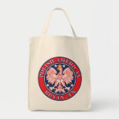Bryan Texas Poolse Amerikaanse adelaar Tote Bag (Voorkant)