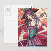 Bryanne - Dragon Witch Briefkaart (Voorkant / Achterkant)