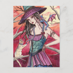 Bryanne - Dragon Witch Briefkaart