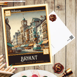 Bryant, Arkansas | Oude ansichtkaart Briefkaart