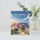 Bryant-Denny Stadium Alabama Briefkaart (Staand voorkant)