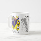 Bryant Family Coat of Arms Mok (Voorkant links)