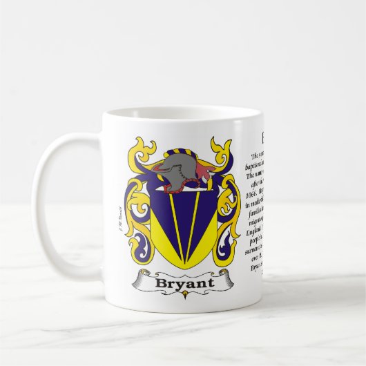 Bryant Family Coat of Arms Mok (Links)