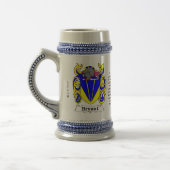 Bryant Family Crest Ceramic Stein Bierpul (Links)