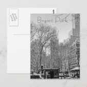 Bryant Park Briefkaart (Voorkant / Achterkant)