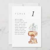 Bryant Park Fontein NYC Bruiloft Zitkaarten (Voorkant)