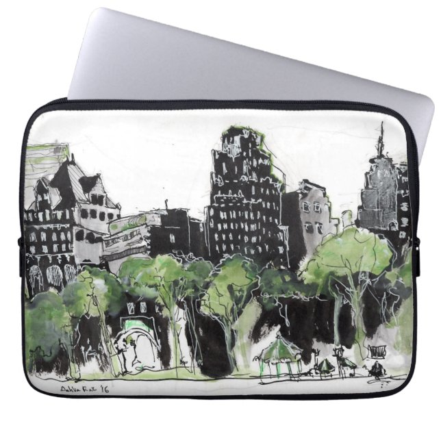 Bryant Park Laptop Sleeve (Voorkant)