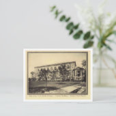 Bryant Park, Manhattan NY, Gevelretro geïnspireerd Briefkaart (Staand voorkant)