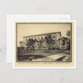 Bryant Park, Manhattan NY, Gevelretro geïnspireerd Briefkaart (Voorkant / Achterkant)