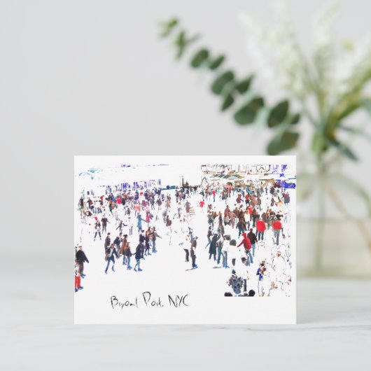 Bryant Park, NYC Briefkaart (Staand voorkant)