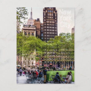 Bryant Park, NYC Briefkaart