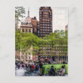 Bryant Park, NYC Briefkaart (Voorkant)