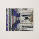 Bryant Park Statue Spring Flowers Planting NYC Legpuzzel (Horizontaal)