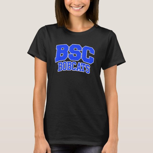 Bryant & Stratton College Bobcats 02 T-shirt (Voorkant)
