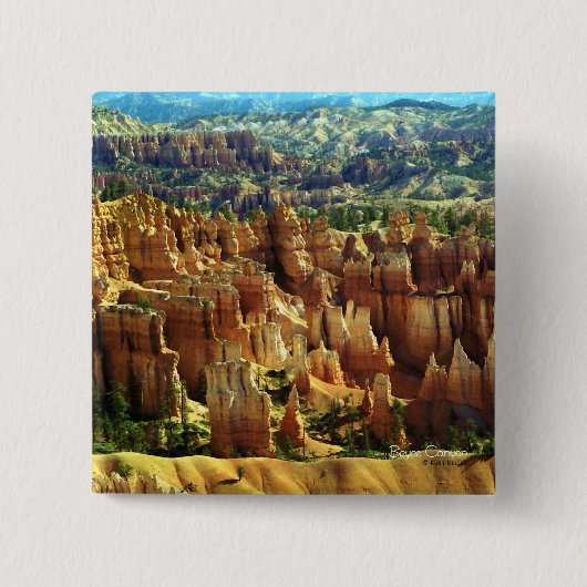 Bryce Canyon 2 Vierkante Button 5,1 Cm (Voorkant)