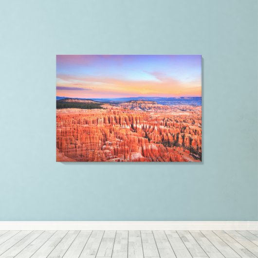 Bryce Canyon Art Canvas Afdruk (Insitu (Houten vloer))