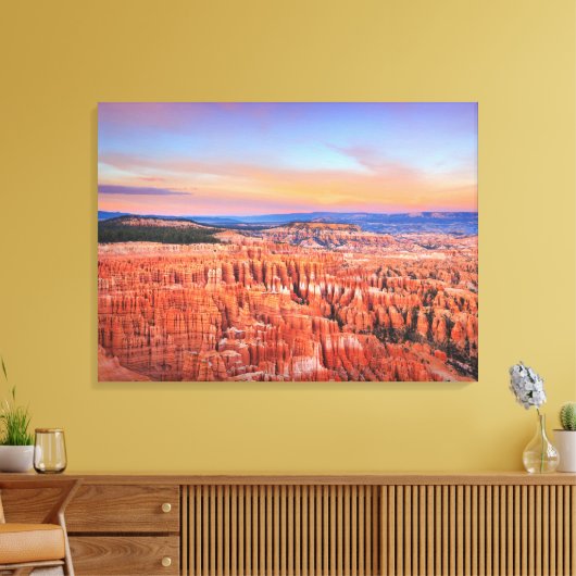 Bryce Canyon Art Canvas Afdruk (Insitu (Woonkamer))