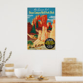 Bryce Canyon Art National Park Poster Utah (Keuken)