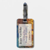 Bryce Canyon Bagagelabel (Achterkant verticaal)