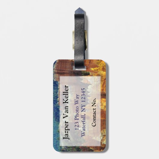 Bryce Canyon Bagagelabel (Achterkant verticaal)