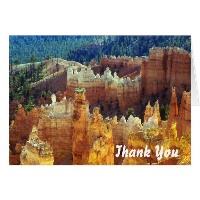 Bryce Canyon bedankt (Voorkant Horizontaal)