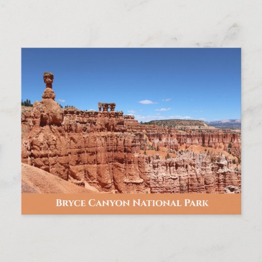 Bryce Canyon Briefkaart (Voorkant)
