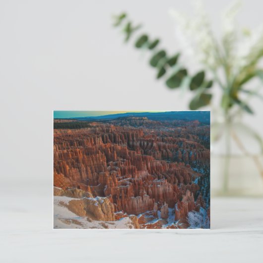 Bryce canyon  briefkaart (Staand voorkant)