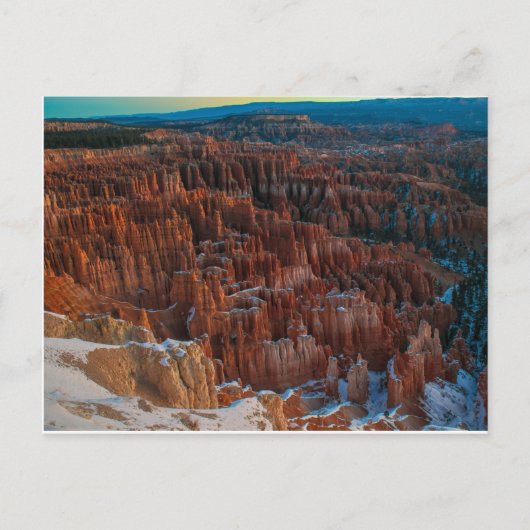 Bryce canyon  briefkaart (Voorkant)